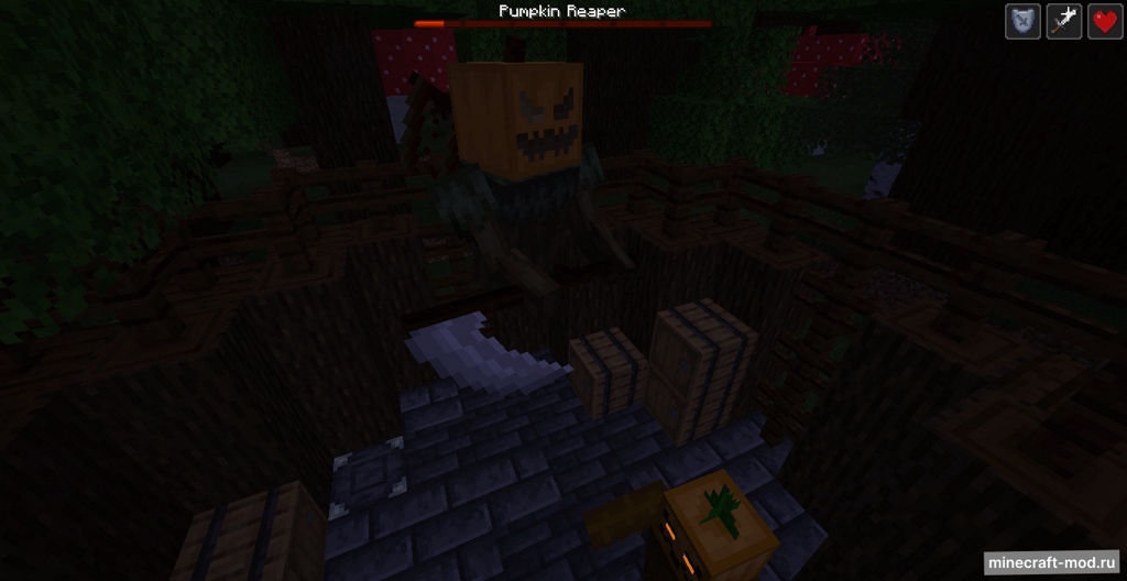 Мод Horrors of Halloween для Minecraft 1.20.1