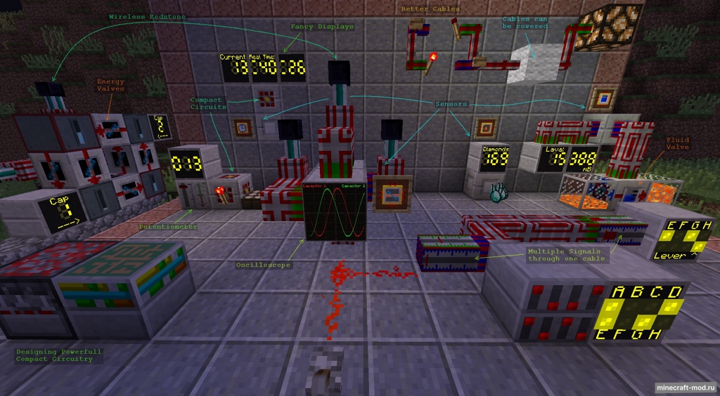 Мод Automated Redstone для Minecraft 1.12.2, 1.11.2, 1.10.2,  ...