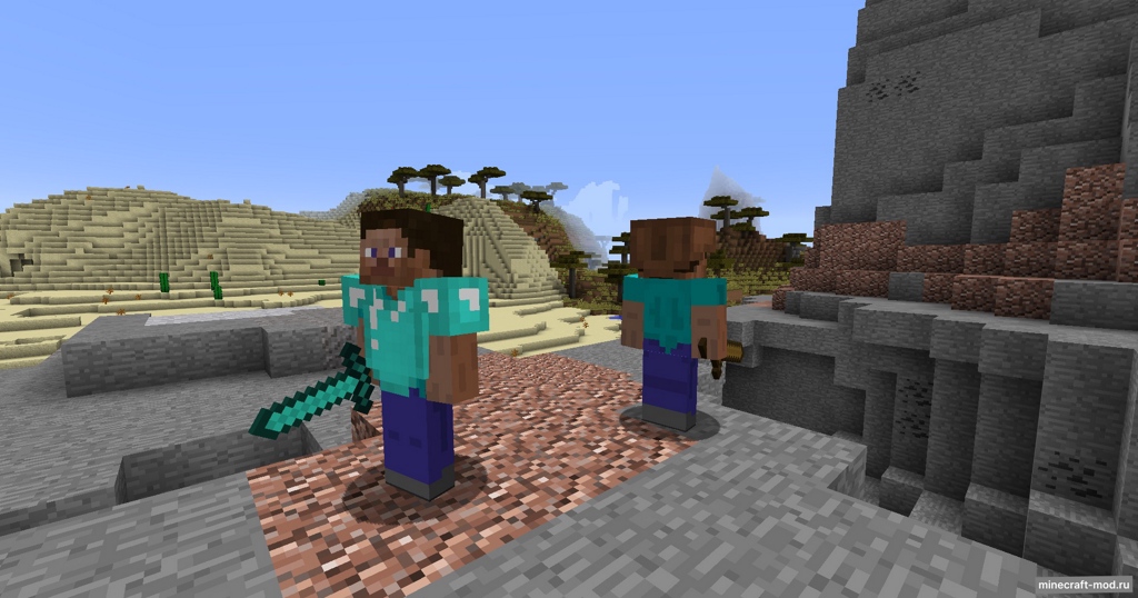 Мод Humans для Minecraft 1.17.1, 1.12.2