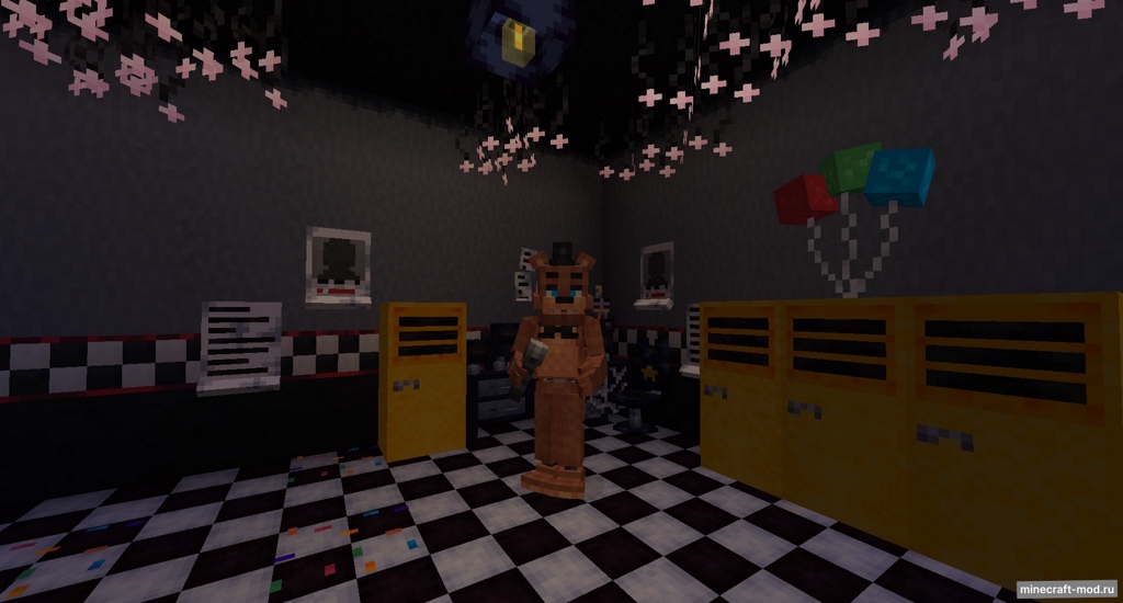 Мод FNAF Requires Security для Minecraft 1.20.1