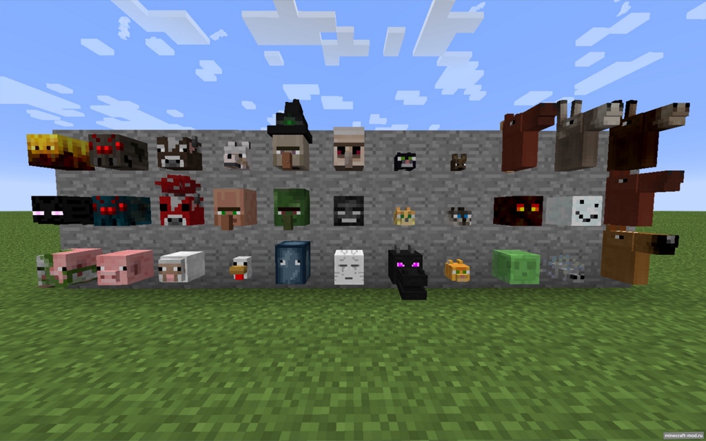 Мод Headcrumbs для Minecraft 1.12.2, 1.11.2, 1.10.2,  ...