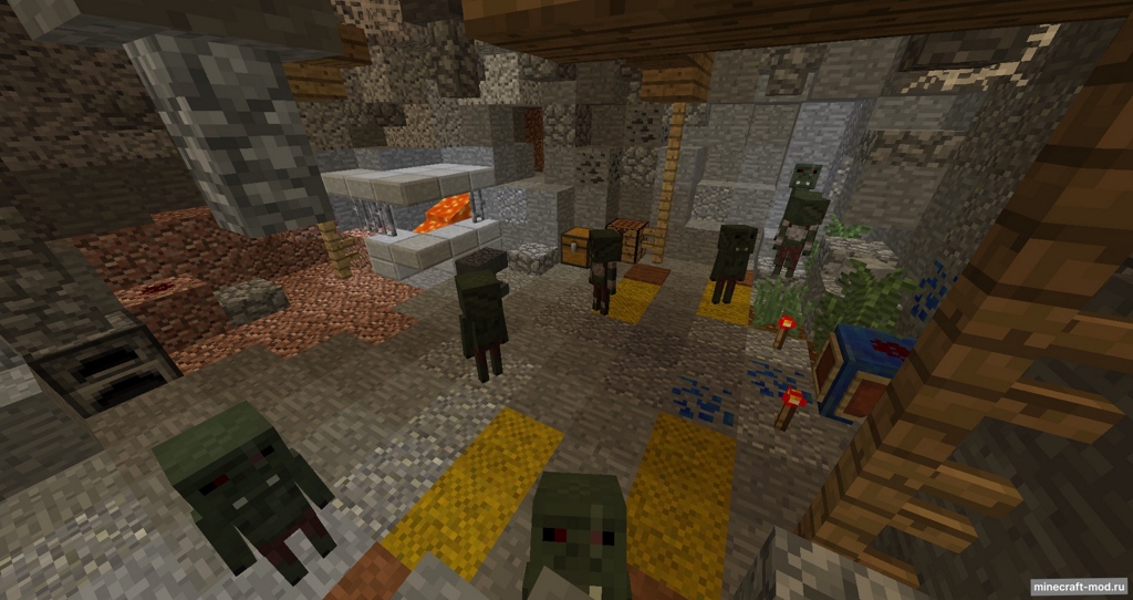 Мод Goblin Encounters для Minecraft 1.12.2