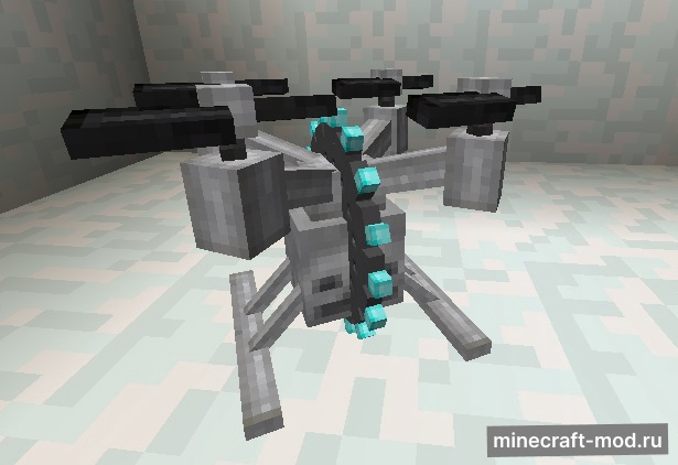 Мод Drones для Minecraft 1.20.6, 1.20.1, 1.12.2,  ...