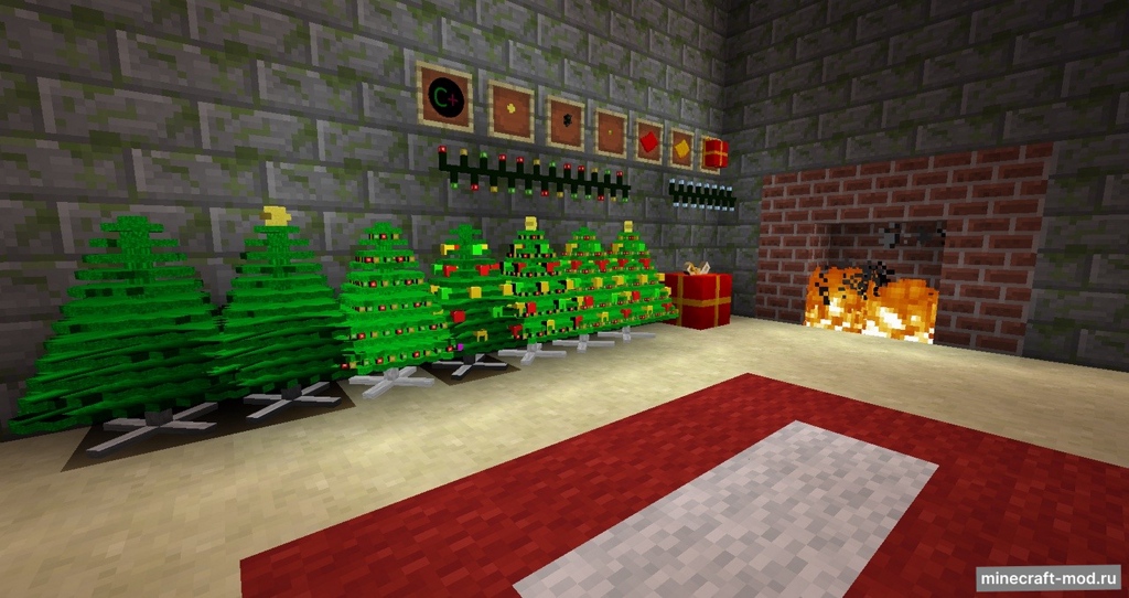 Мод The Christmas+ для Minecraft 1.12.2