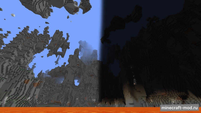 Мод Unreachable Fantasy для Minecraft 1.12.2