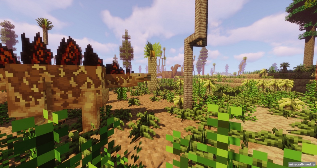 Мод Prehistoric Fauna для Minecraft 1.16.5, 1.15.2, 1.12.2