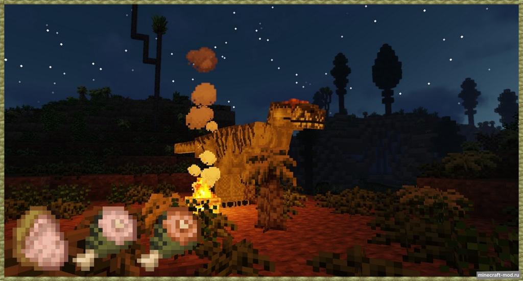 Мод Prehistoric Fauna для Minecraft 1.16.5, 1.15.2, 1.12.2