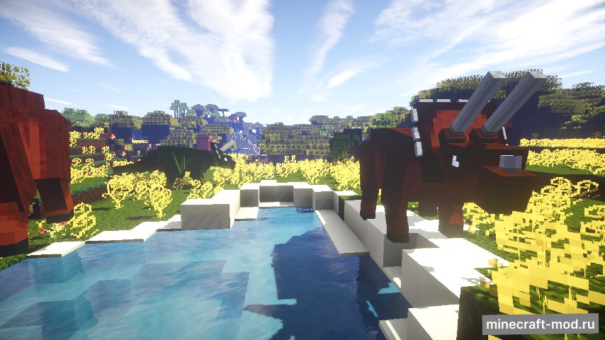 Мод JurassiCraft для Minecraft 1.12.2, 1.11.2, 1.10.2,  ...