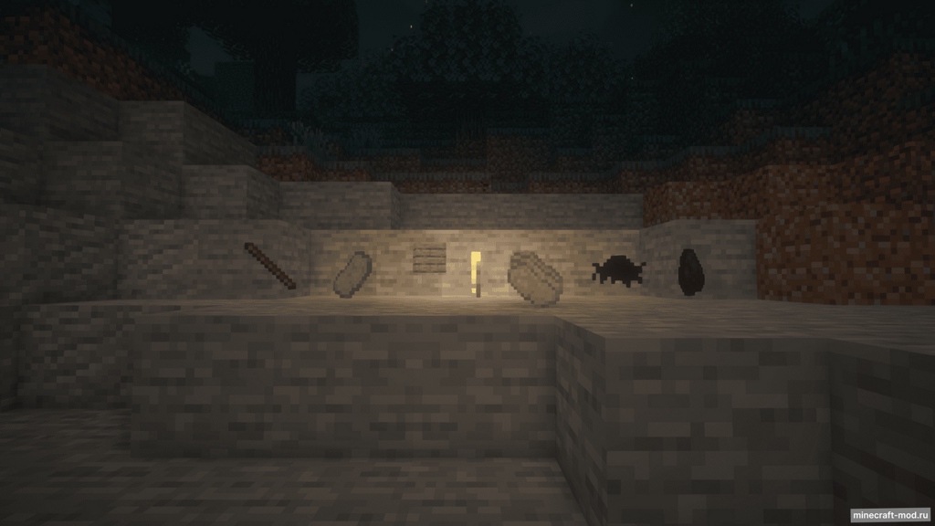 Мод Survival stuff+ для Minecraft 1.16.5