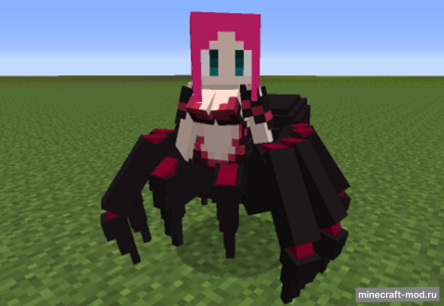 Мод Tameable Arachne для Minecraft 1.12.2, 1.7.10