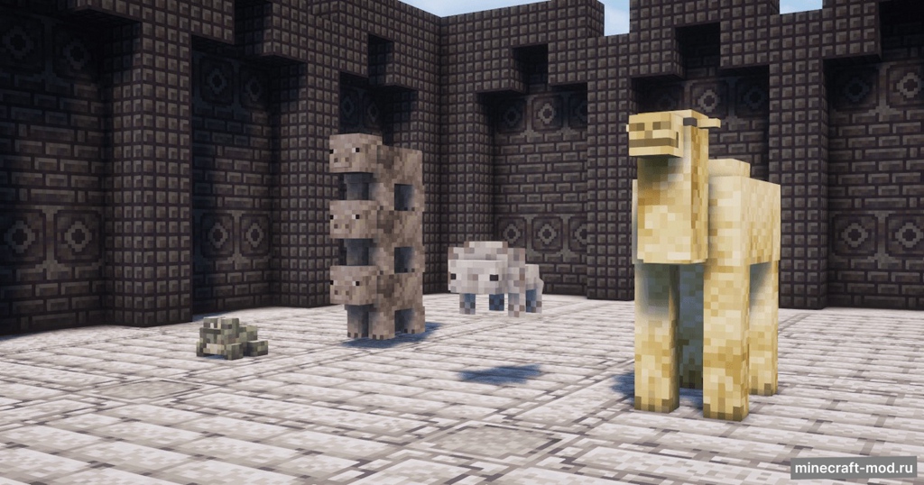 Мод Feur Statue для Minecraft 1.20.1
