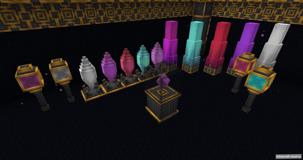 Мод Fancy Lamps для Minecraft 1.12.2