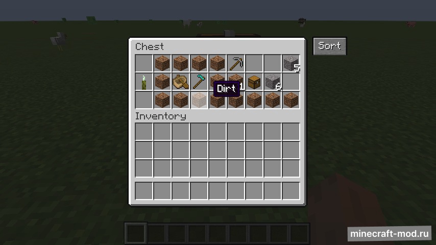 Мод Inventory Sorting для Minecraft 1.20.4, 1.20.1, 1.20,  ...