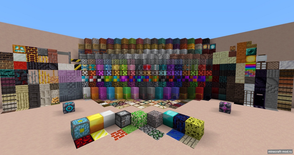 Мод Blockus для Minecraft 1.21.1, 1.21, 1.20.6,  ...