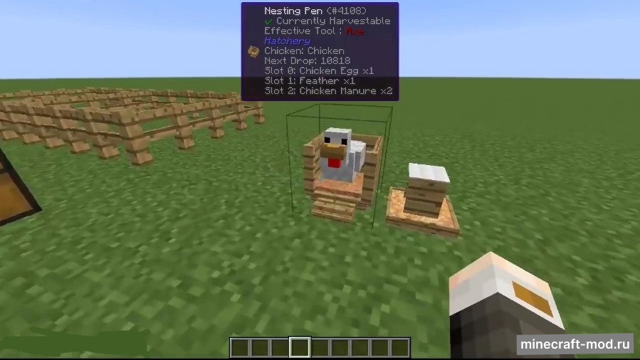 Мод More Chickens для Minecraft 1.12.2, 1.11.2, 1.10.2