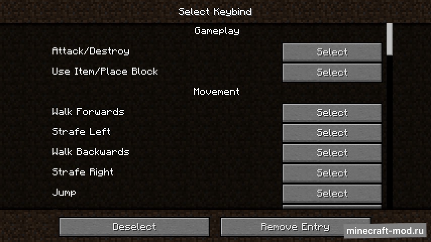 Мод I Need Keybinds для Minecraft 1.19.4, 1.16.1, 1.15.2,  ...