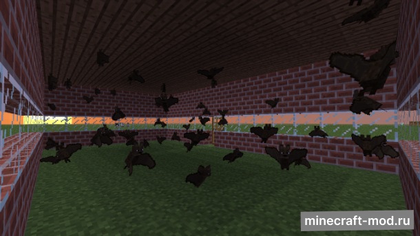 Мод Pet Bats для Minecraft 1.14.4, 1.12.2, 1.12,  ...