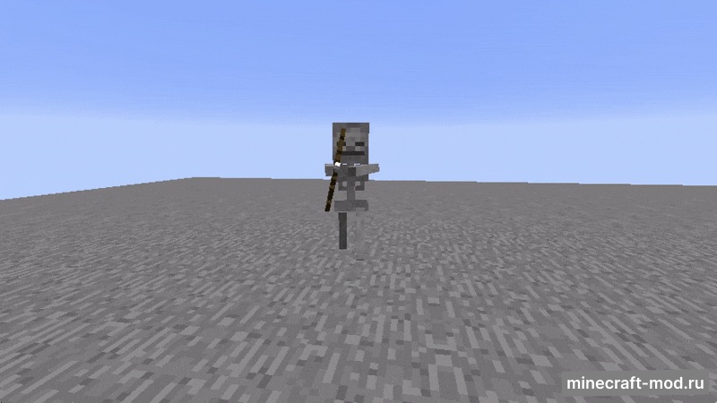 Мод Good Skeletons Don't Strafe для Minecraft 1.15.2, 1.15.1, 1.14.4,  ...