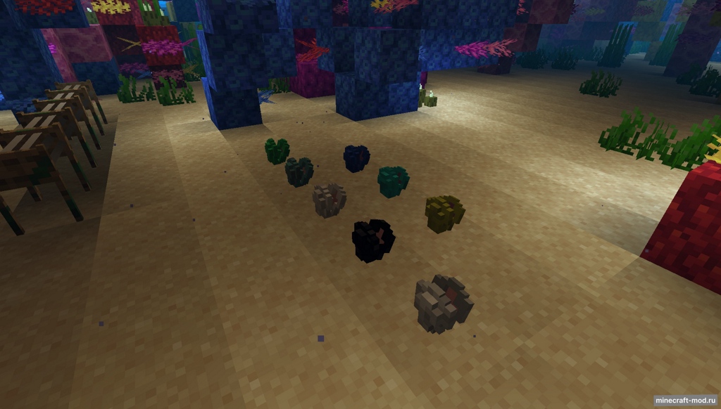 Мод Oysters для Minecraft 1.16.1, 1.15.2, 1.15.1,  ...