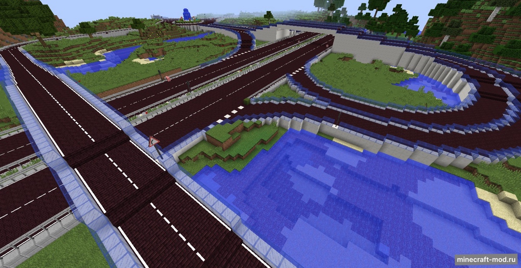 Мод More Road для Minecraft 1.20.4, 1.20.1, 1.17.1,  ...