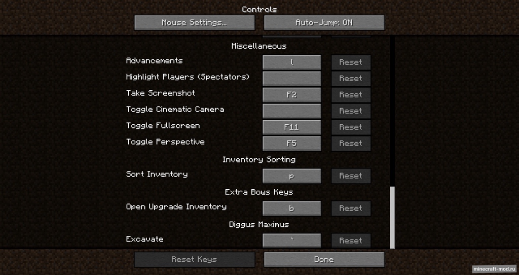 Мод Diggus Maximus для Minecraft 1.20.1, 1.20, 1.19.4,  ...
