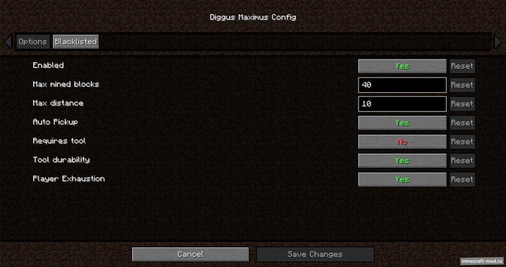 Мод Diggus Maximus для Minecraft 1.20.1, 1.20, 1.19.4,  ...