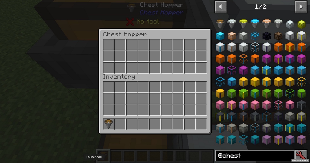 Мод Chest Hoppers для Minecraft 1.14.4, 1.14.2, 1.12.2,  ...