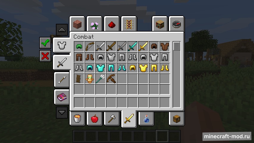 Мод Filters для Minecraft 1.14.4