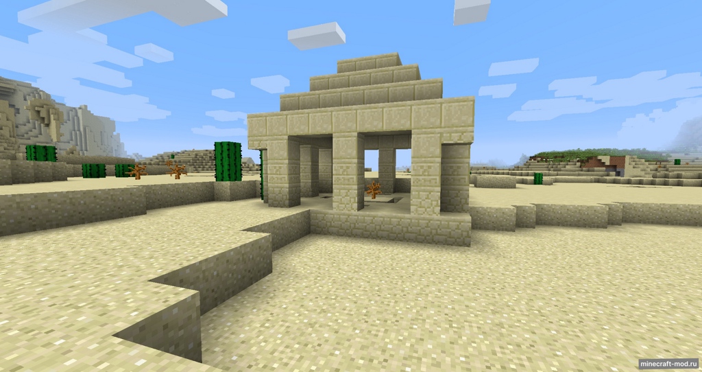 Мод Additional Structures для Minecraft 1.21.1, 1.21, 1.20.6,  ...