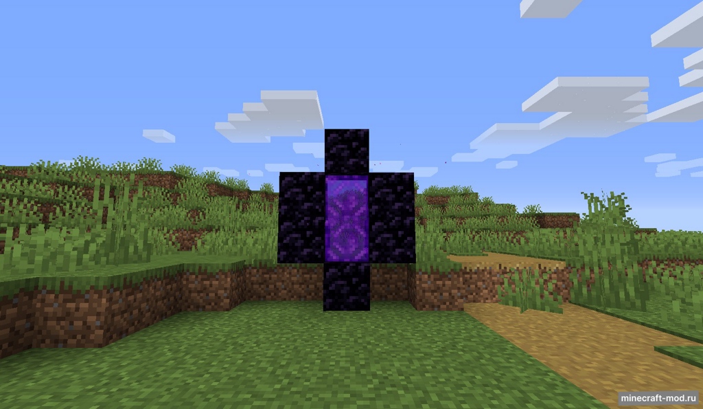 Мод Smaller Nether Portals для Minecraft 1.21.1, 1.21, 1.20.6,  ...