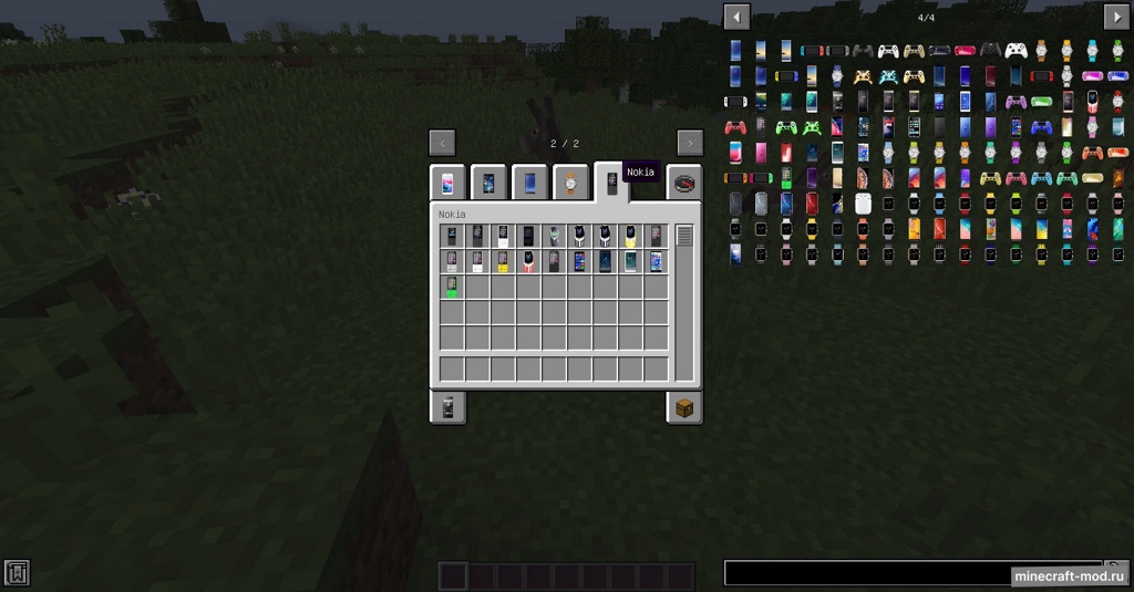 Мод Phones and Electronics для Minecraft 1.12.2