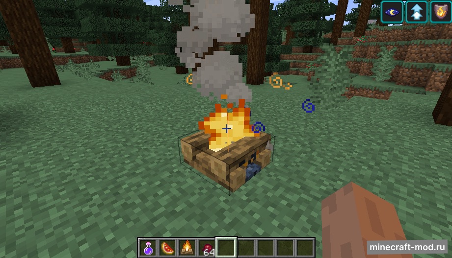 Мод Campfire Incense для Minecraft 1.16.1, 1.14.4