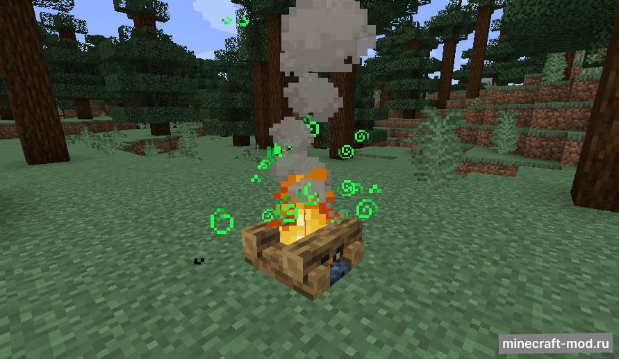 Мод Campfire Incense для Minecraft 1.16.1, 1.14.4
