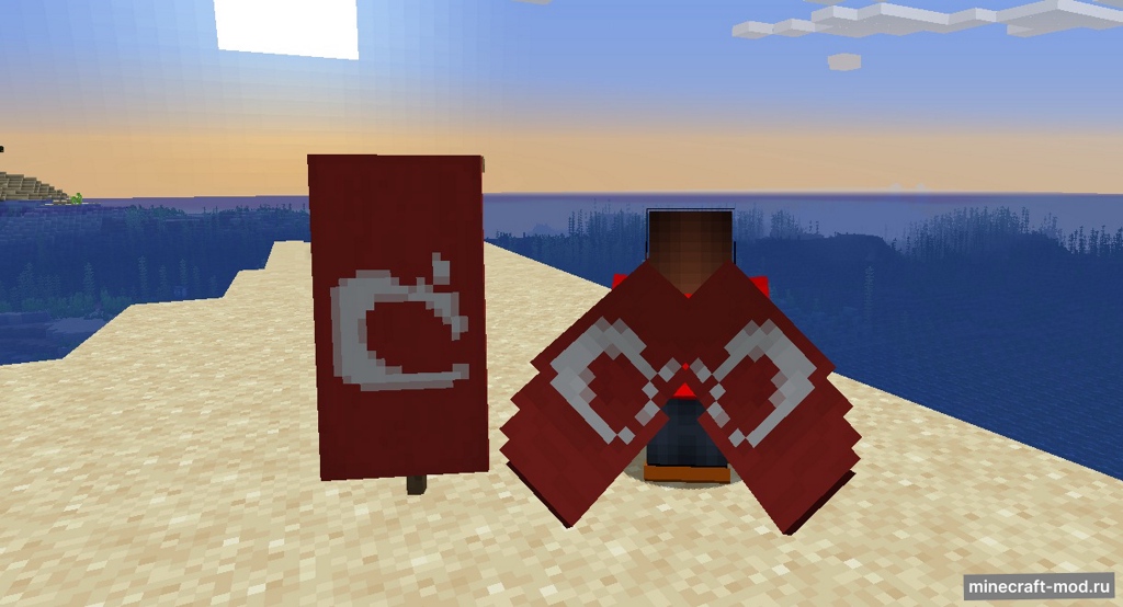 Мод BannerElytra для Minecraft 1.14.4, 1.12.2