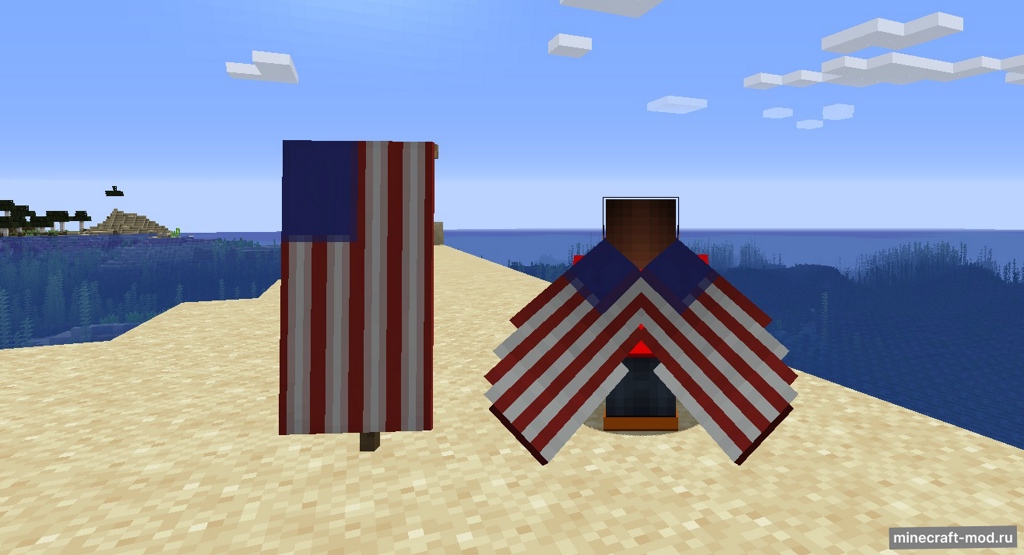 Мод BannerElytra для Minecraft 1.14.4, 1.12.2