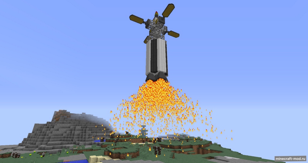 Мод Practical Space Fireworks для Minecraft 1.12.2 - 1.12