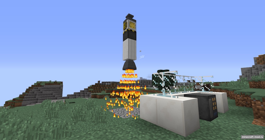 Мод Practical Space Fireworks для Minecraft 1.12.2 - 1.12