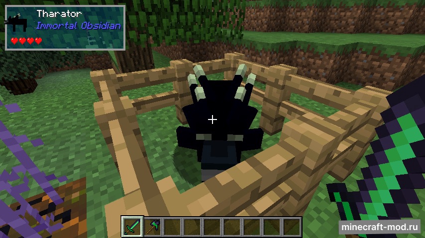 Мод Immortal Obsidian для Minecraft 1.12.2