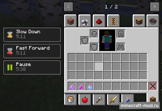 Мод Countdown для Minecraft 1.14.4