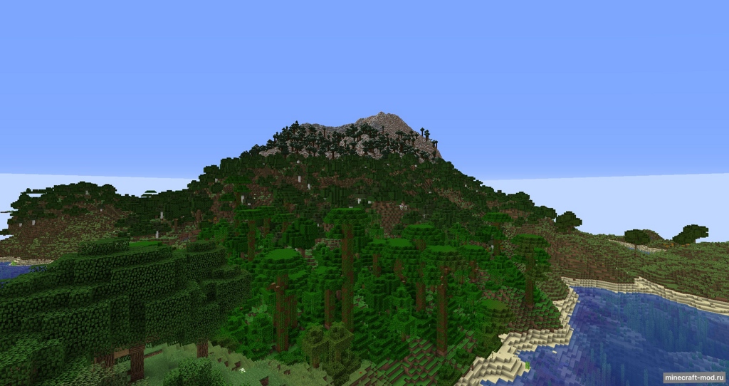 Мод Simplex Terrain Generation для Minecraft 1.16.5, 1.16.4, 1.16.3,  ...