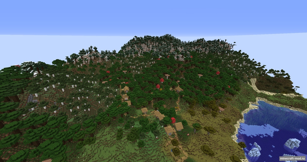 Мод Simplex Terrain Generation для Minecraft 1.16.5, 1.16.4, 1.16.3,  ...