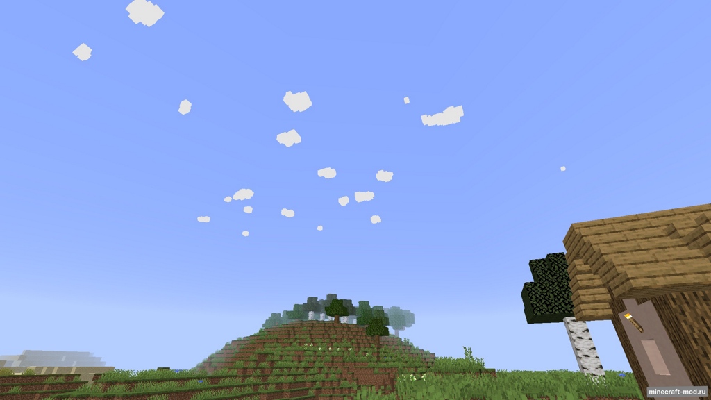 Мод RealisticClouds для Minecraft 1.16.1, 1.15.2, 1.15.1,  ...