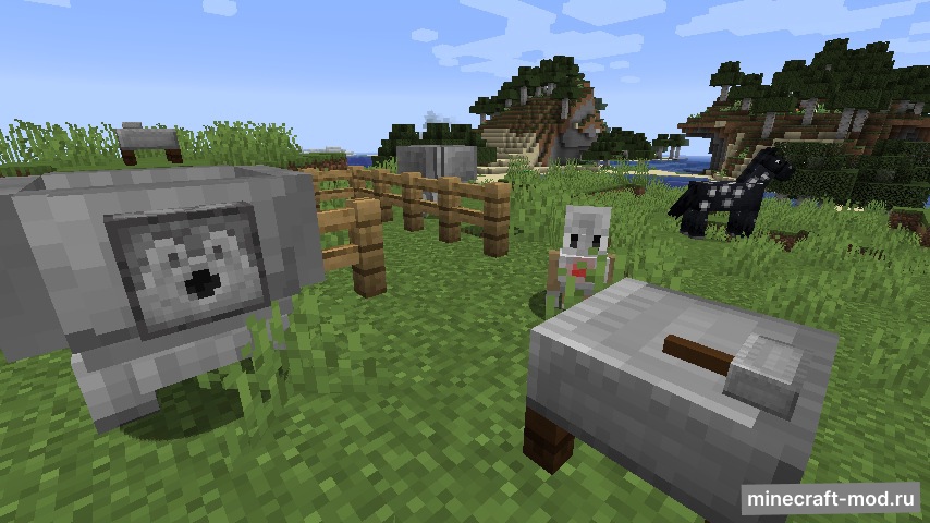 Мод Redstone Mecha для Minecraft 1.14.4