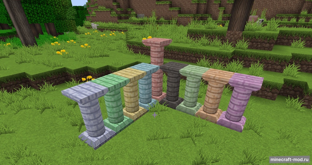 Мод Corail Pillar - Quark & Botania для Minecraft 1.14.4, 1.12.2, 1.11.2,  ...