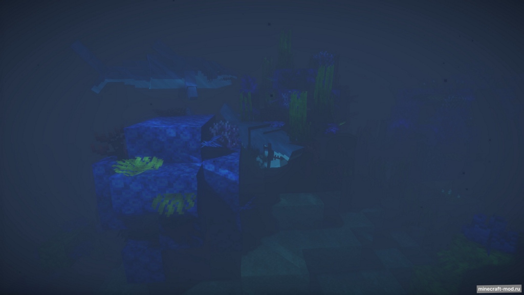 Мод Underwater Biome для Minecraft 1.15.1, 1.14.4