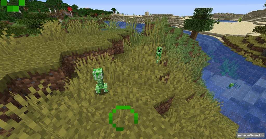 Мод Creeper Spores для Minecraft 1.20.1, 1.20, 1.19.4,  ...