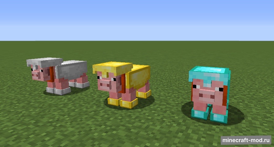 Мод Pig Army для Minecraft 1.12.2