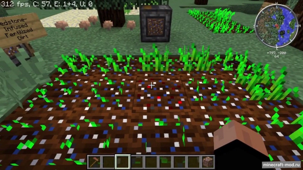 Мод Waterfree Farming для Minecraft 1.14.4, 1.12.2, 1.11.2