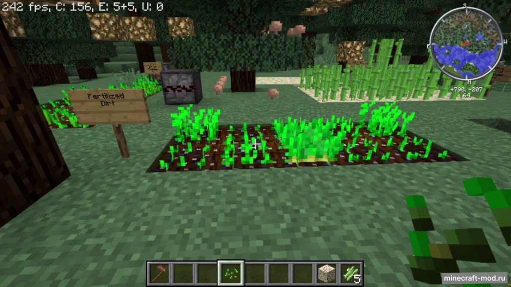 Мод Waterfree Farming для Minecraft 1.14.4, 1.12.2, 1.11.2