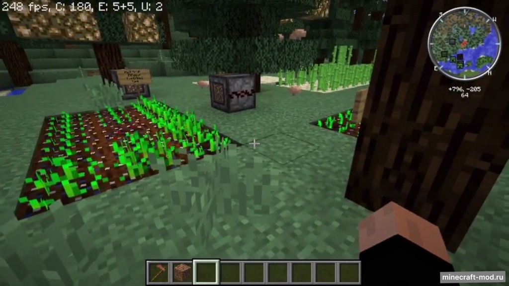 Мод Waterfree Farming для Minecraft 1.14.4, 1.12.2, 1.11.2